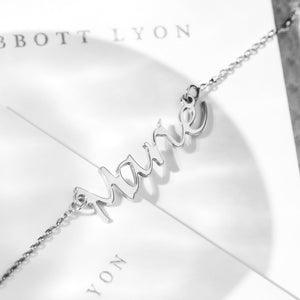Silver Name Necklaces